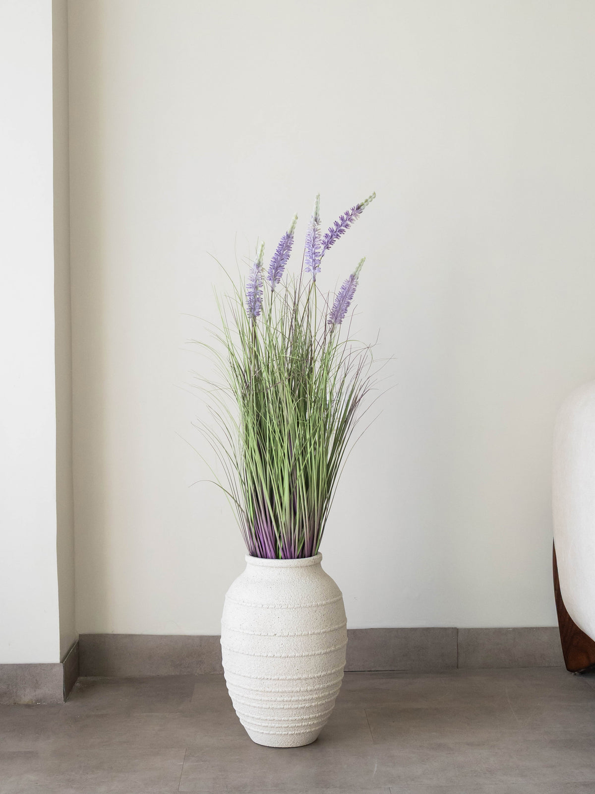 Artificial Lilac Whispers Grass Plant 3ft