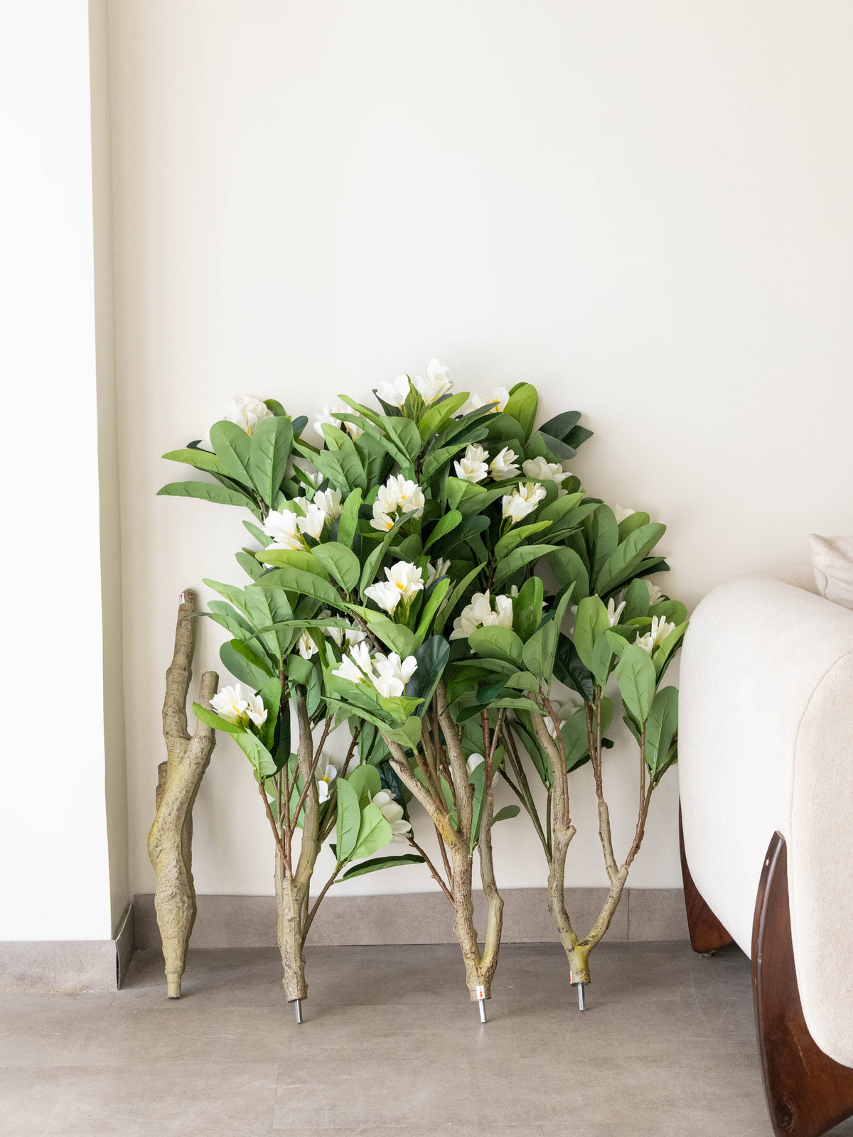 Artificial Frangipani Floral Tree 6ft