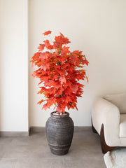Artificial Autumn Maple Tree 4.5ft