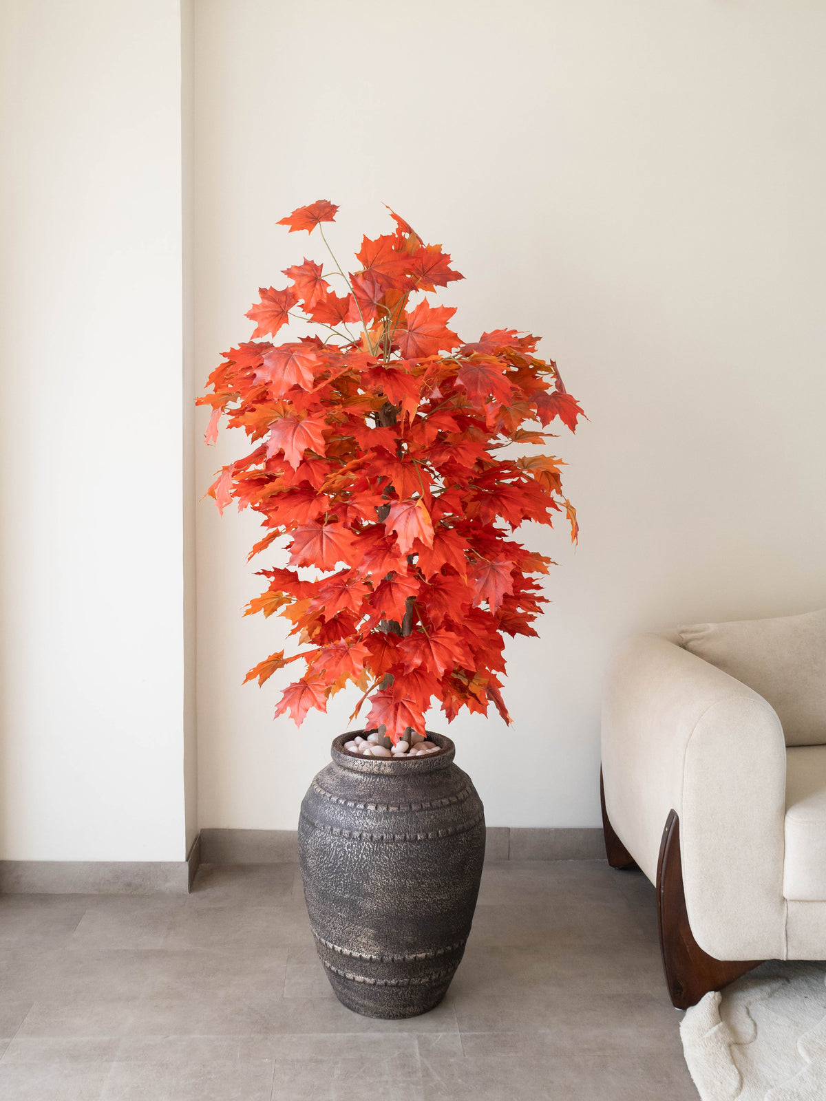 Artificial Autumn Maple Tree 4.5ft
