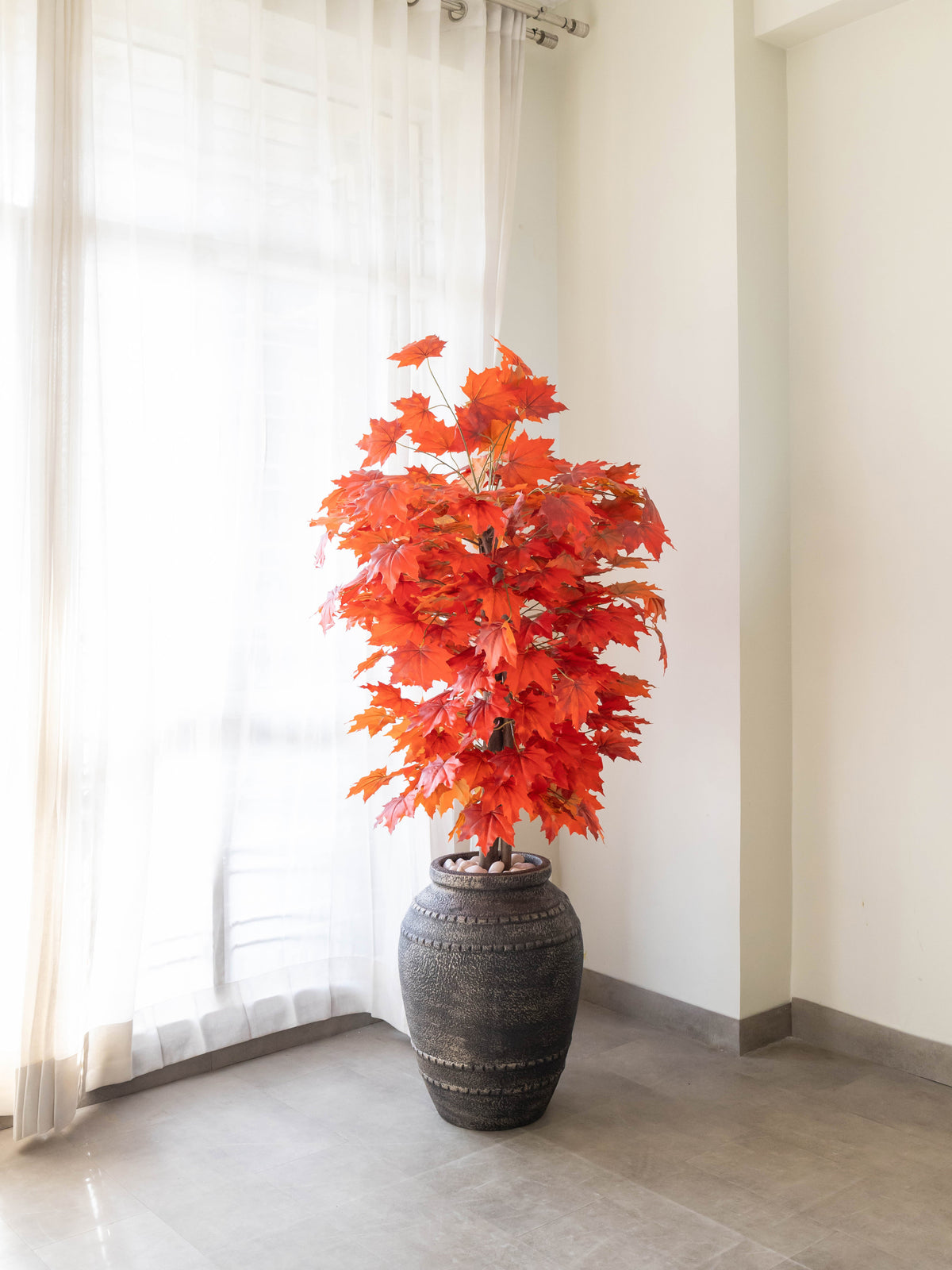 Artificial Autumn Maple Tree 4.5ft