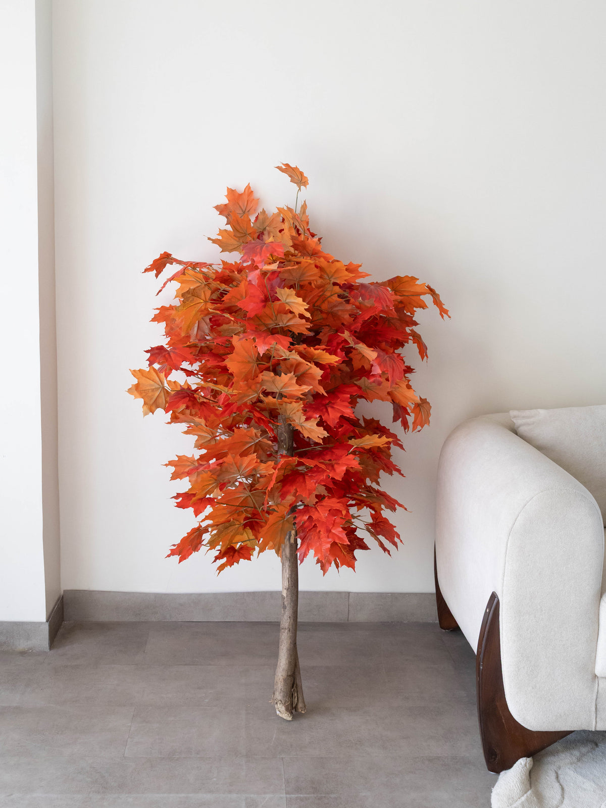 Artificial Autumn Maple Tree 4.5ft