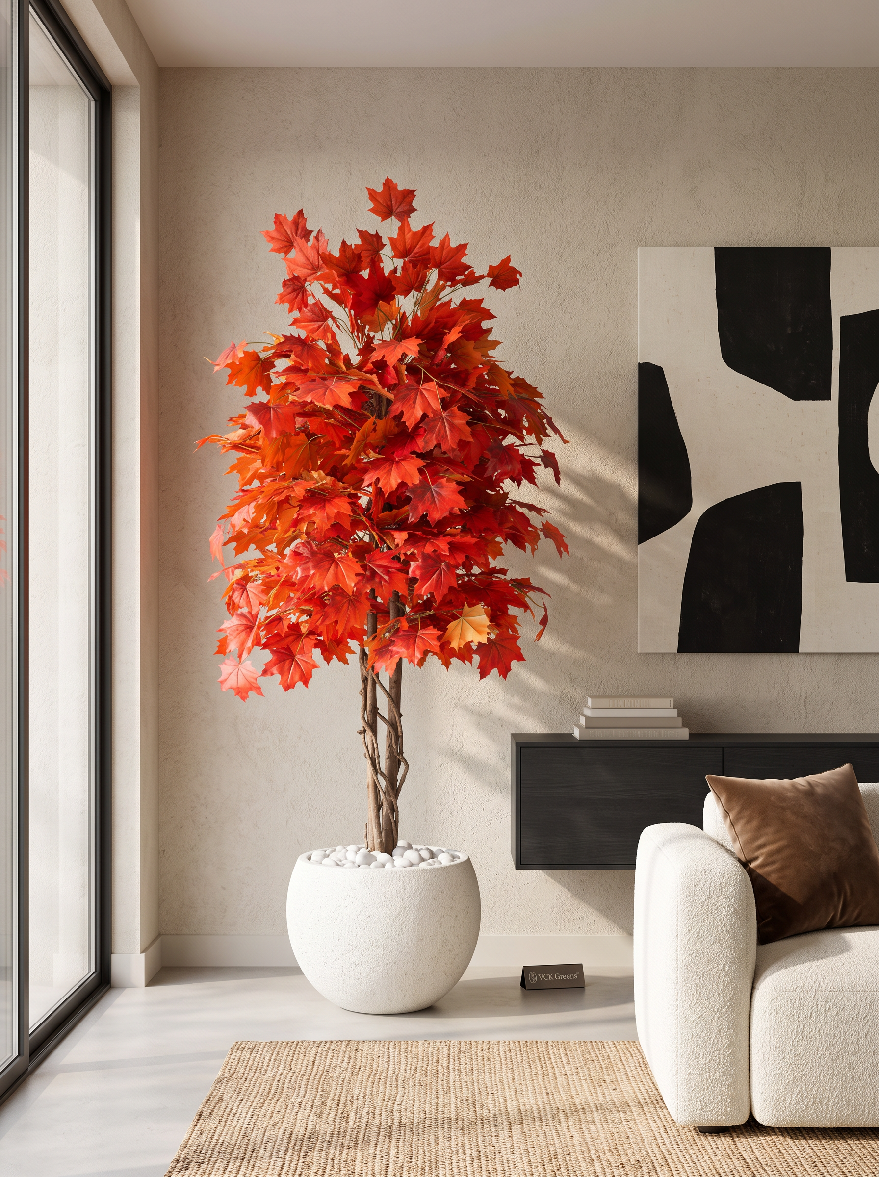 Artificial Autumn Maple Tree 6ft