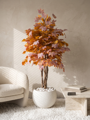 Artificial Frosted Maple Tree 6ft