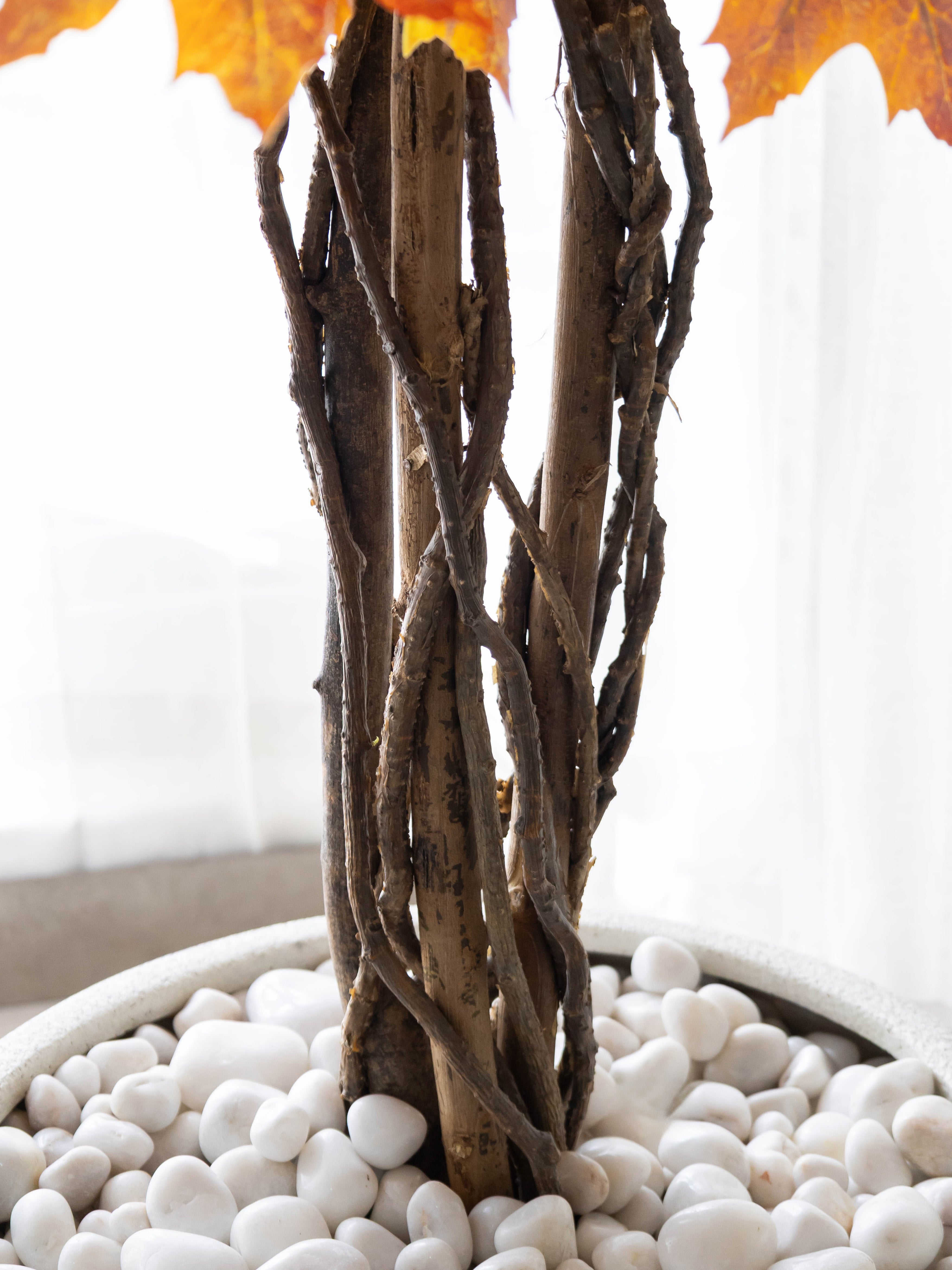 Artificial Frosted Maple Tree 6ft
