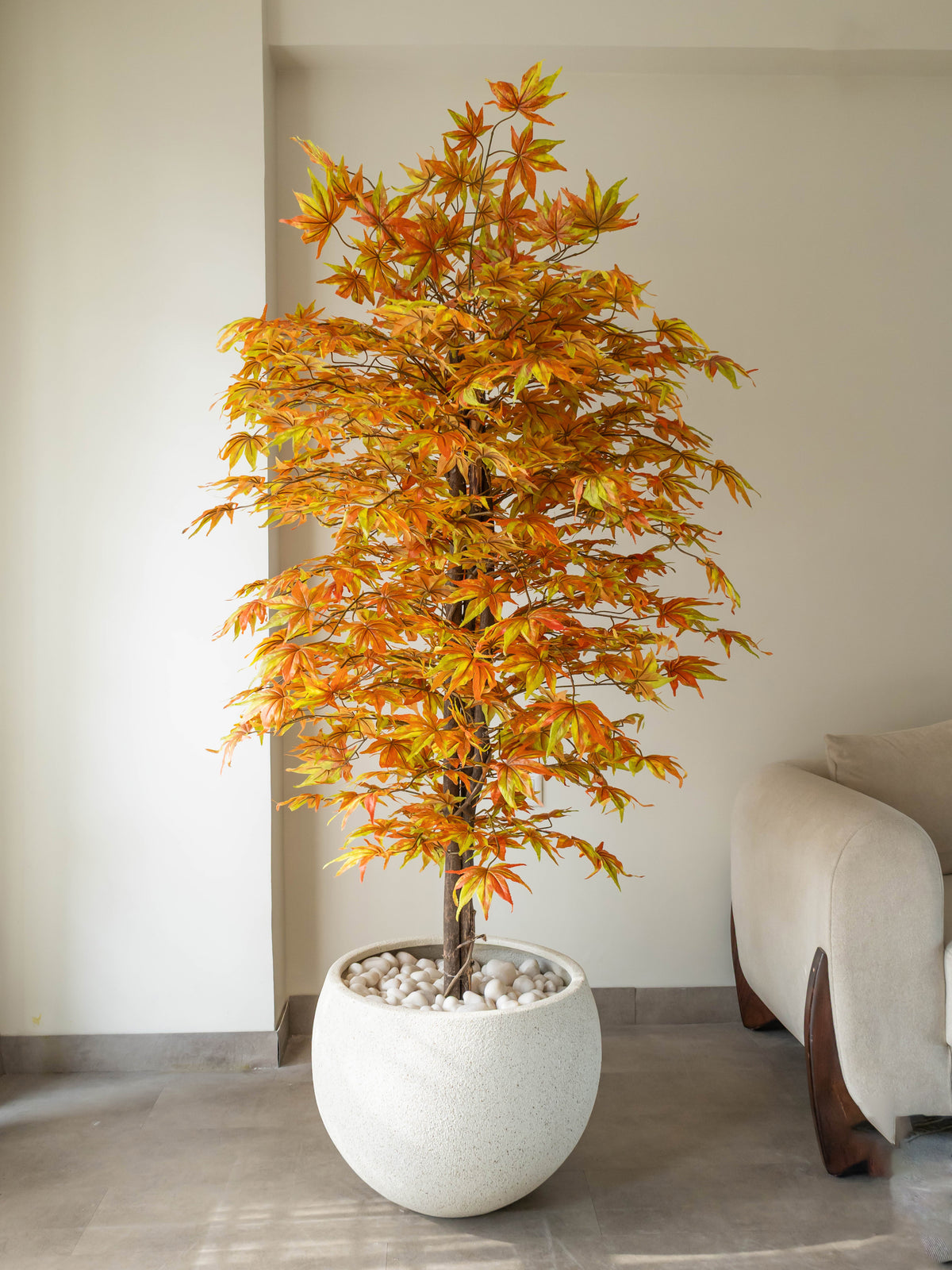 Artificial Golden Maple Tree 6.5ft