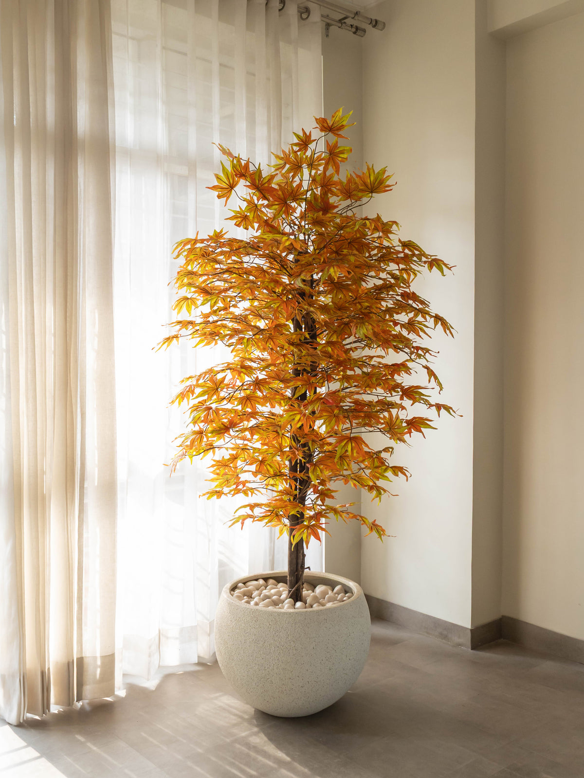 Artificial Golden Maple Tree 6.5ft