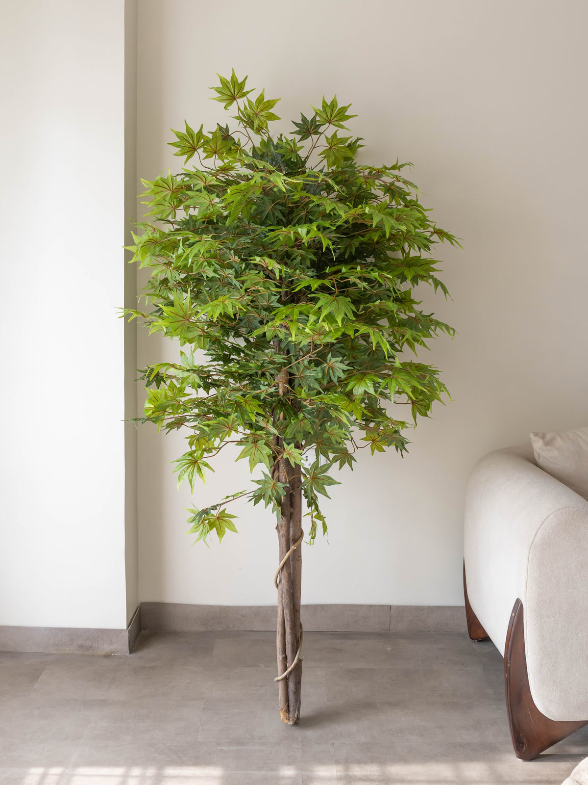 Artificial Green Maple Tree 6.5ft