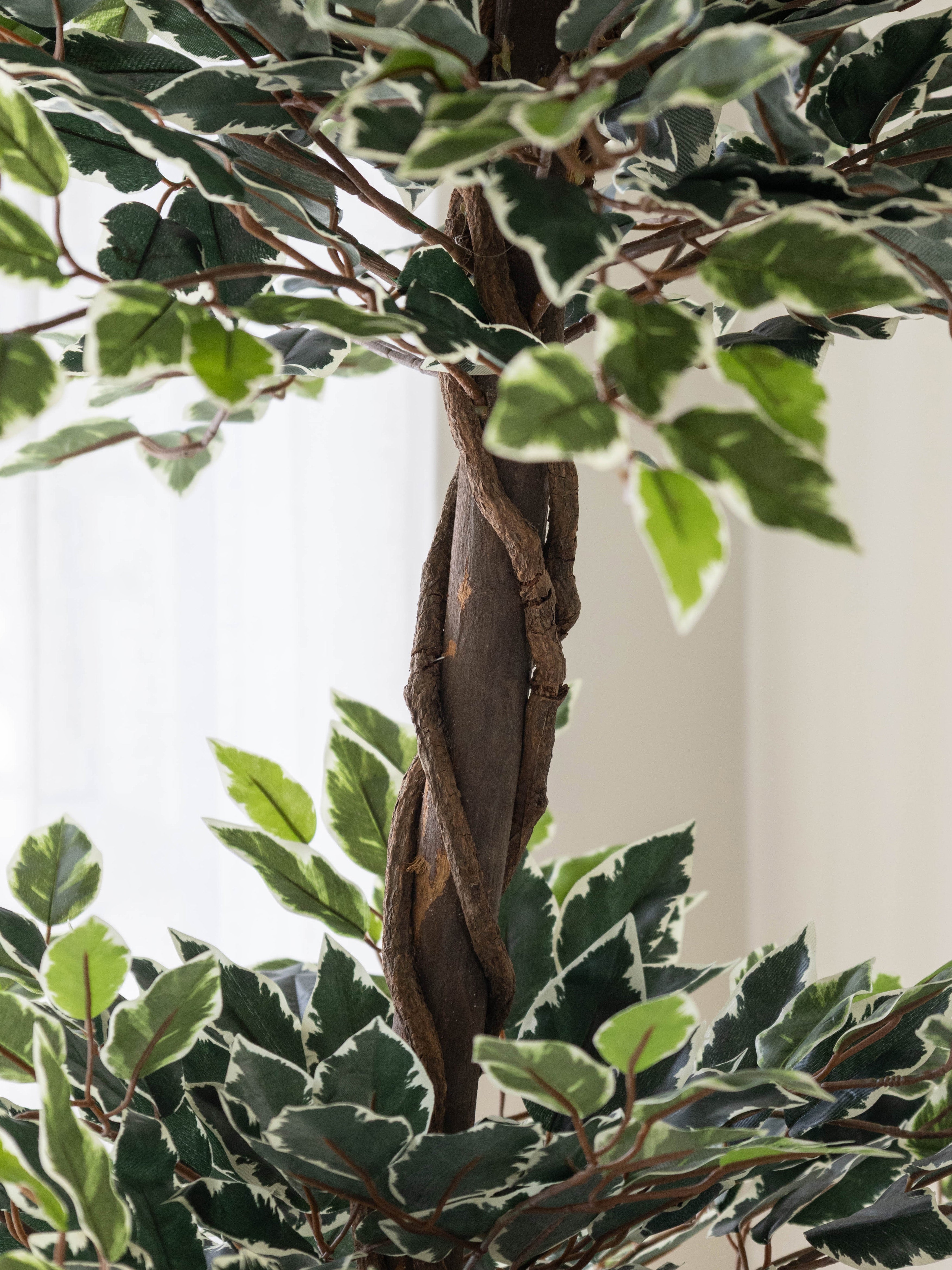 Artificial Ficus Topiary Tree 6.5ft