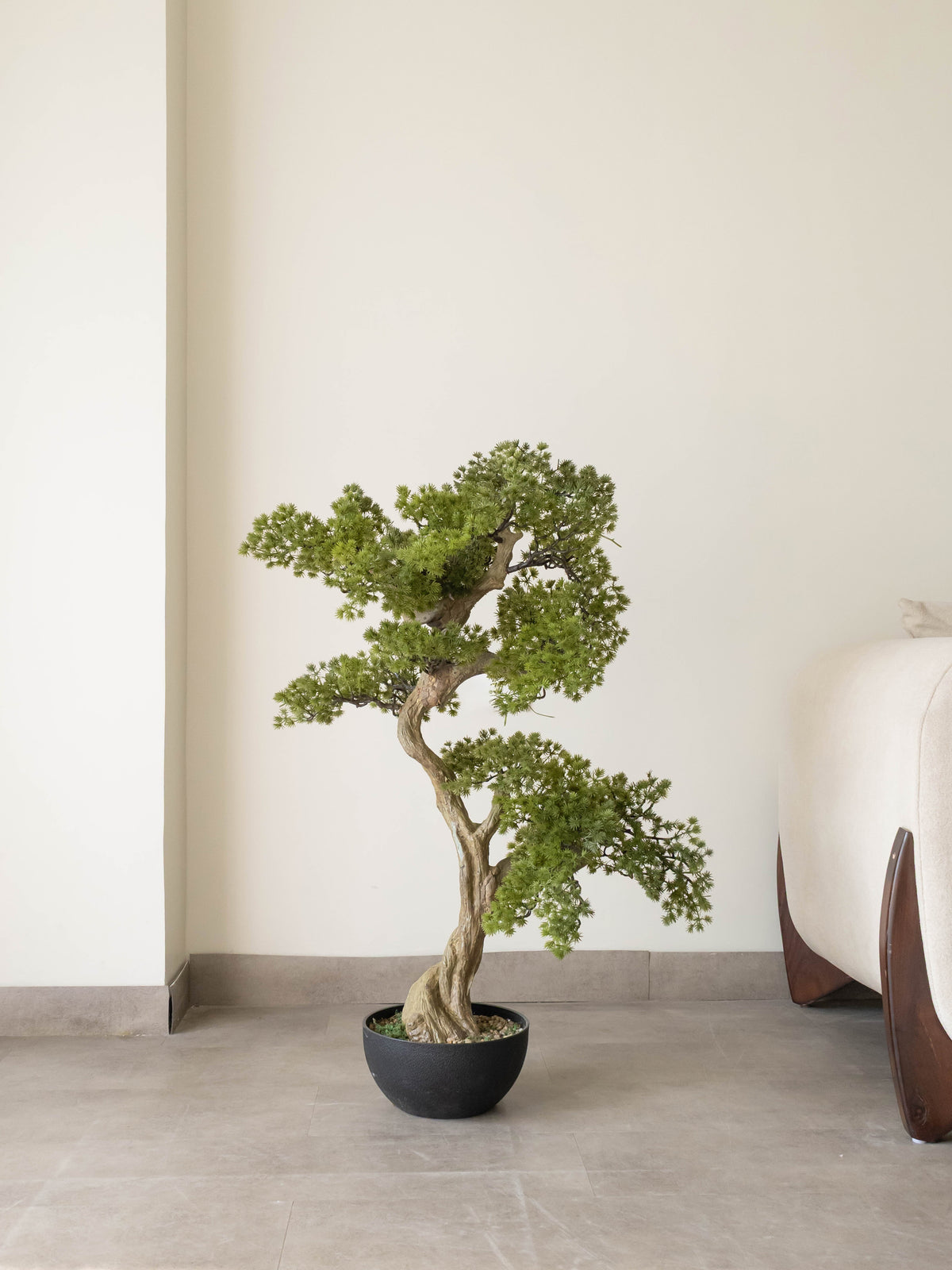 Artificial Sculpted Bonsai Tree 3.5ft