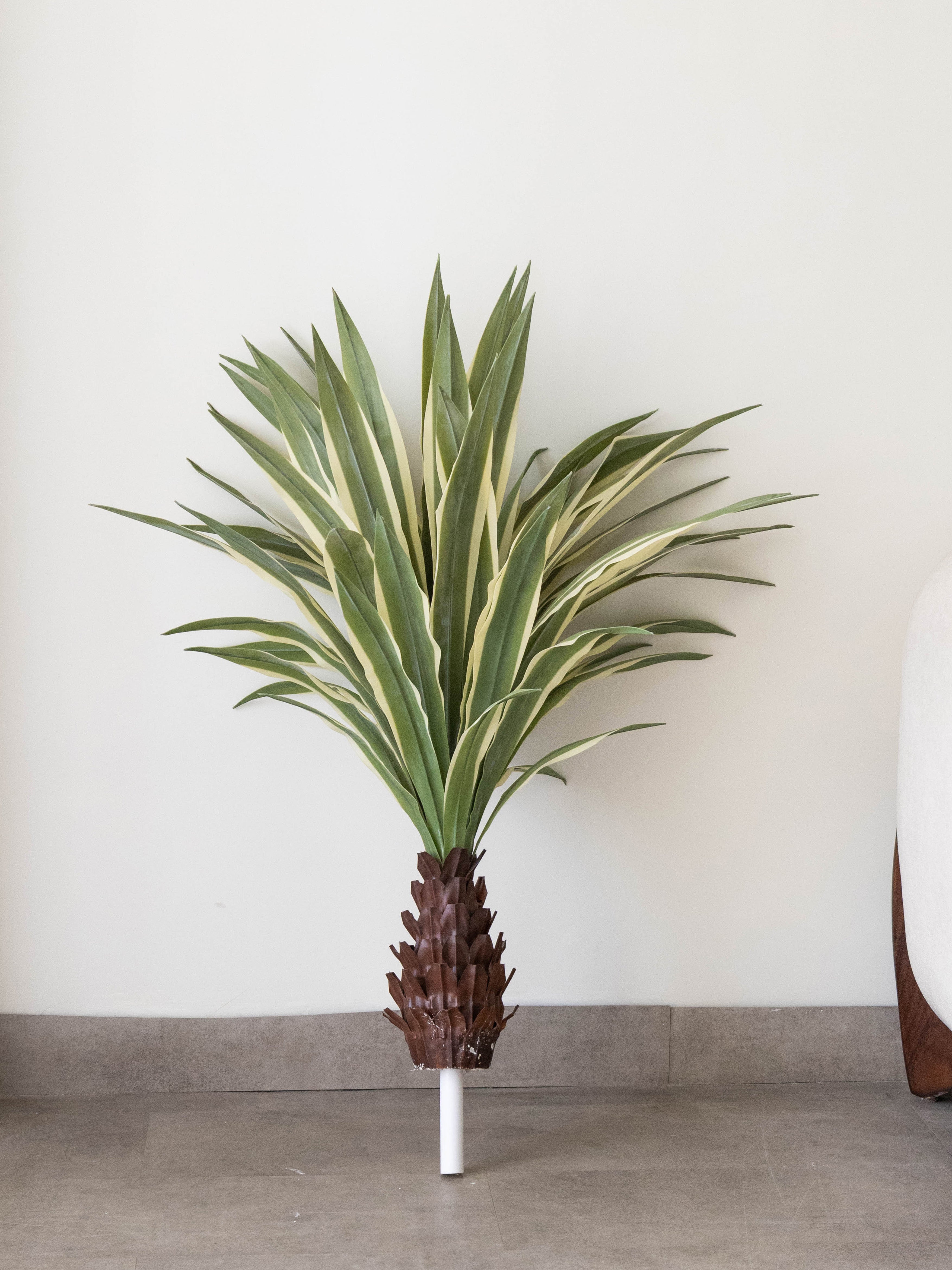 Artificial Variegated Agave Plant 3.3ft