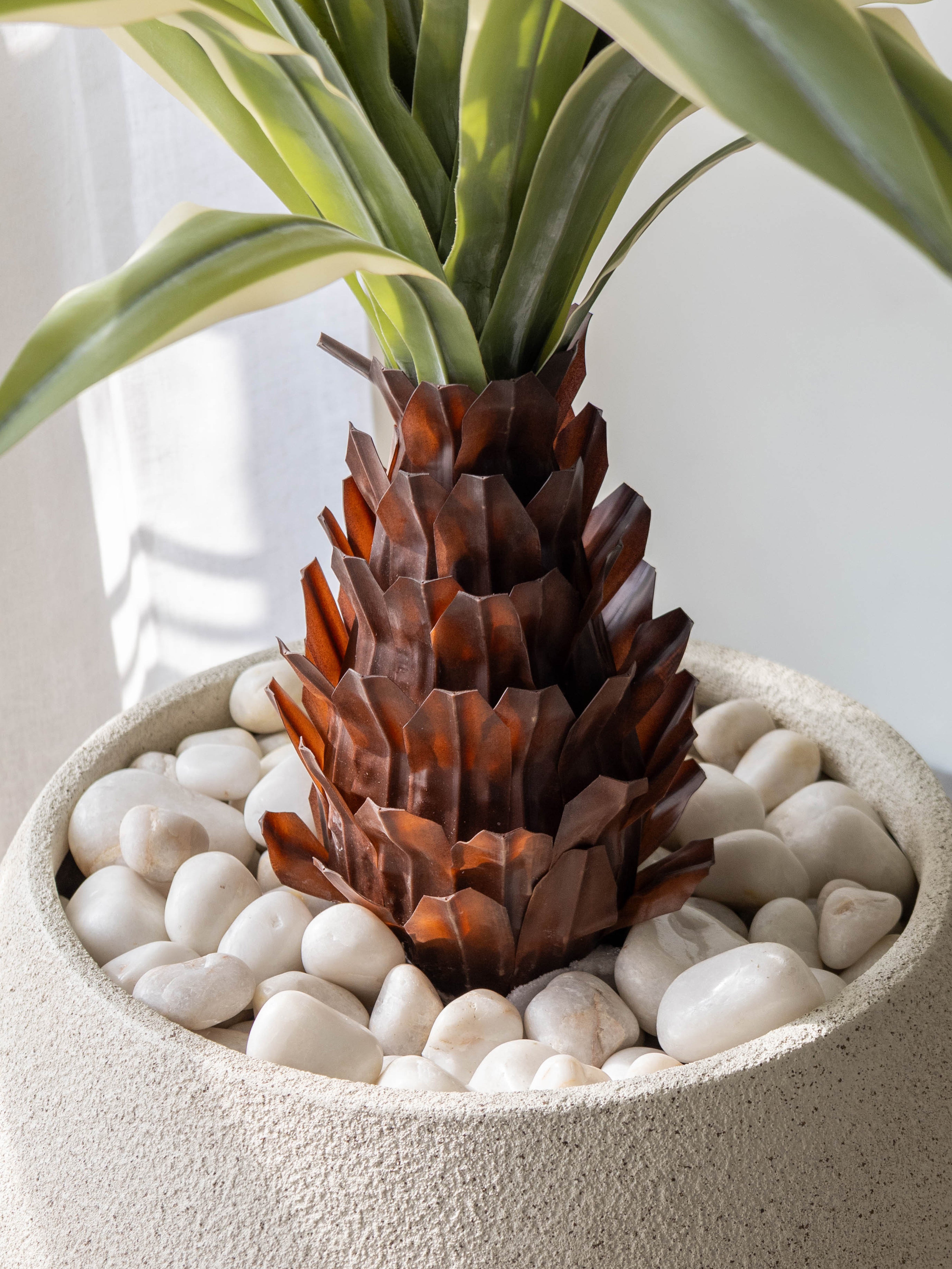 Artificial Variegated Agave Plant 3.3ft