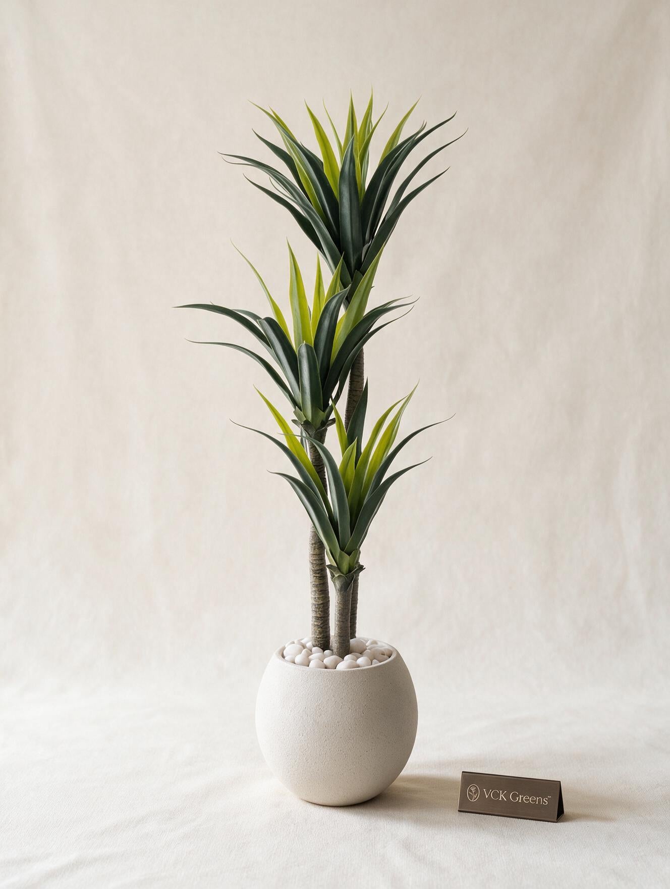 Artificial Triple Head Yucca Tree 5.7ft