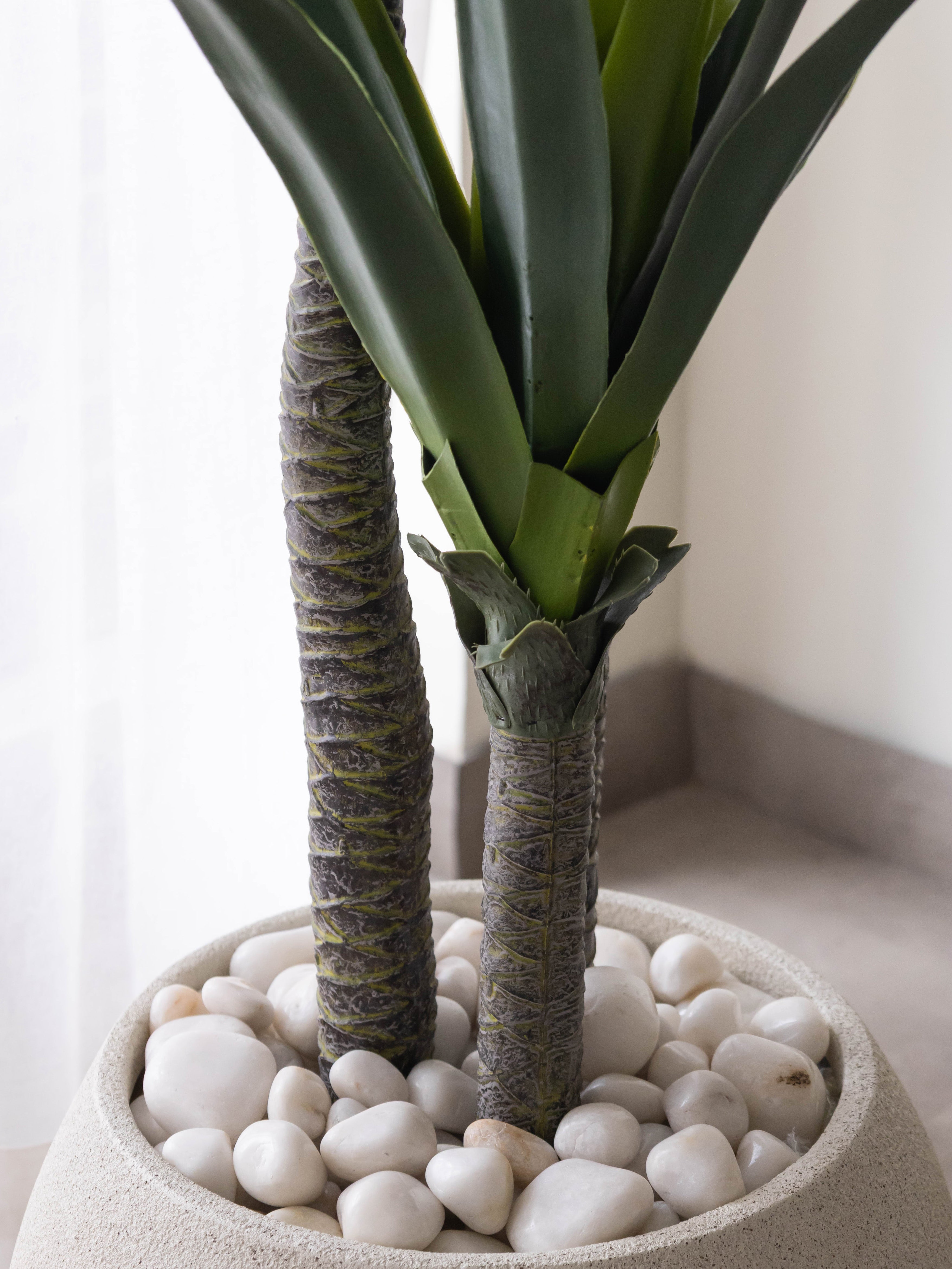 Artificial Triple Head Yucca Tree 5.7ft