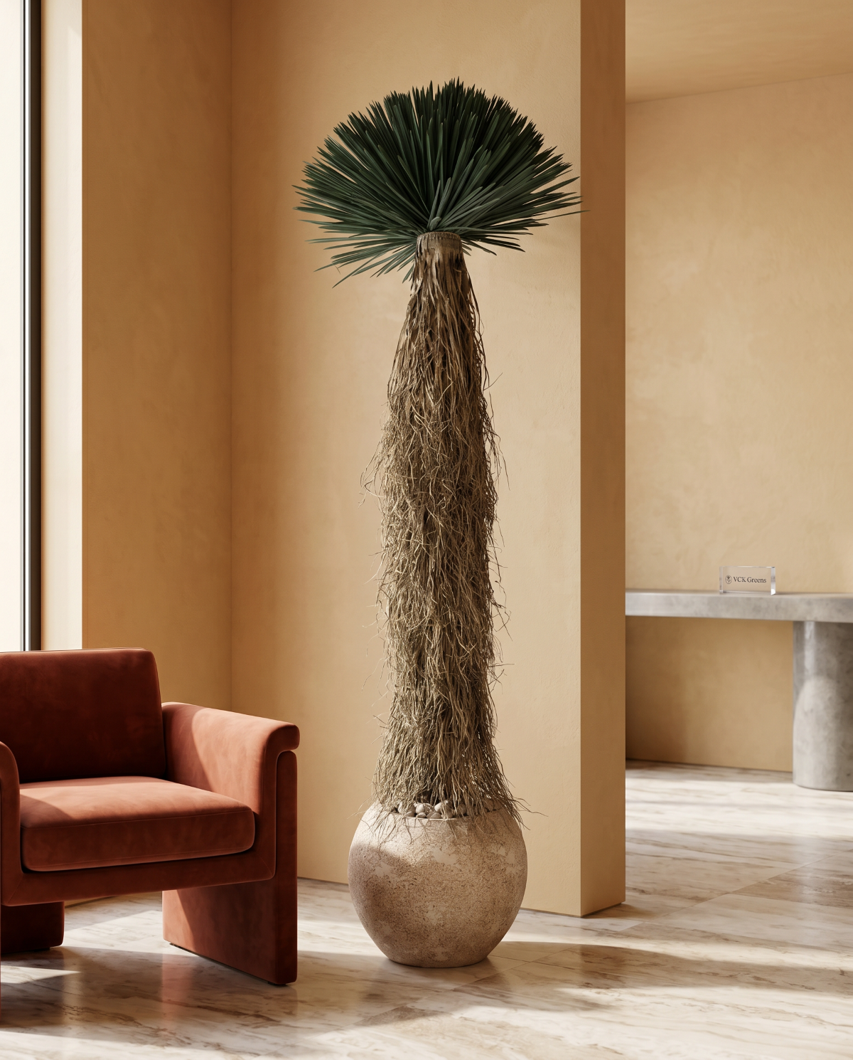 Artificial Yucca Rostrata 7ft