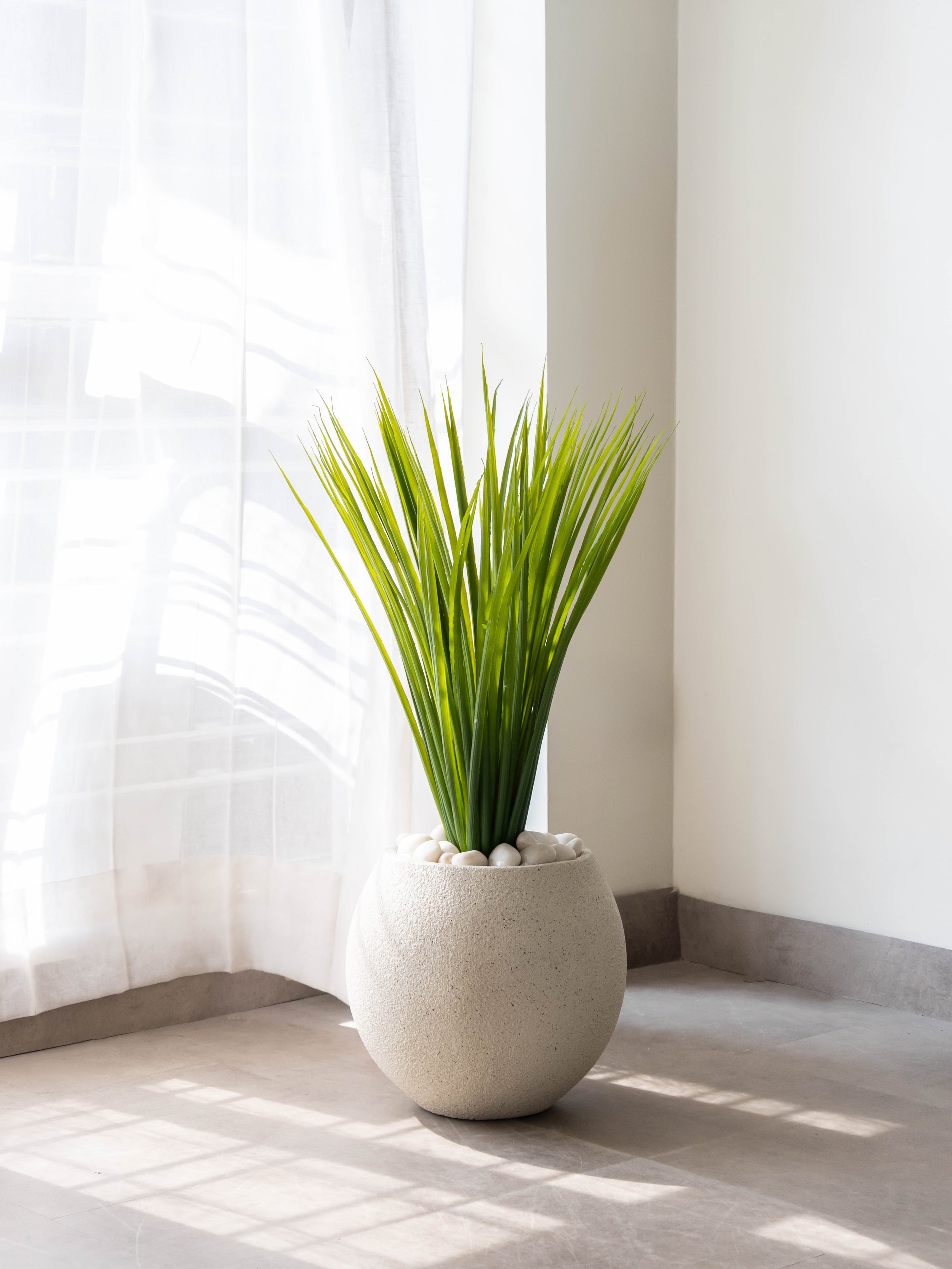 Artificial Green Blade Grass Plant 2ft