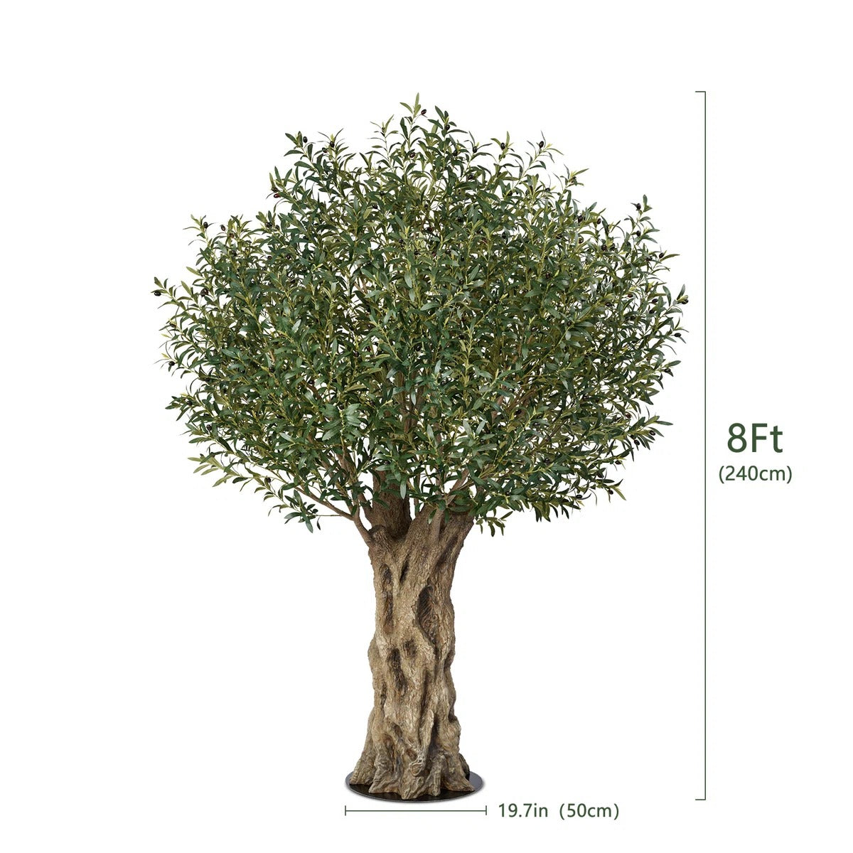Artificial Wildwood Olive Tree 8ft