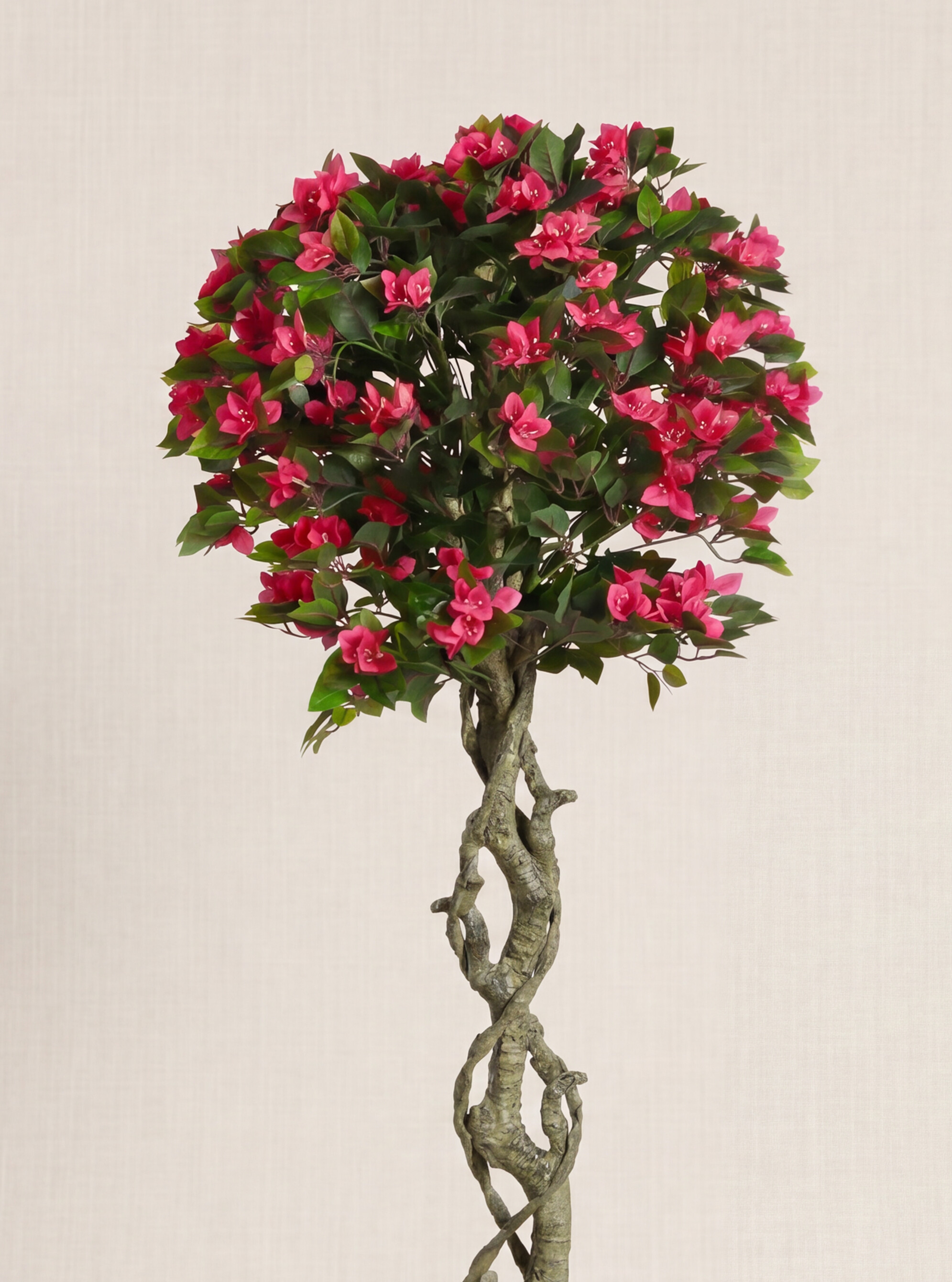 Artificial Pink Bougainvillea Topiary Tree 6ft