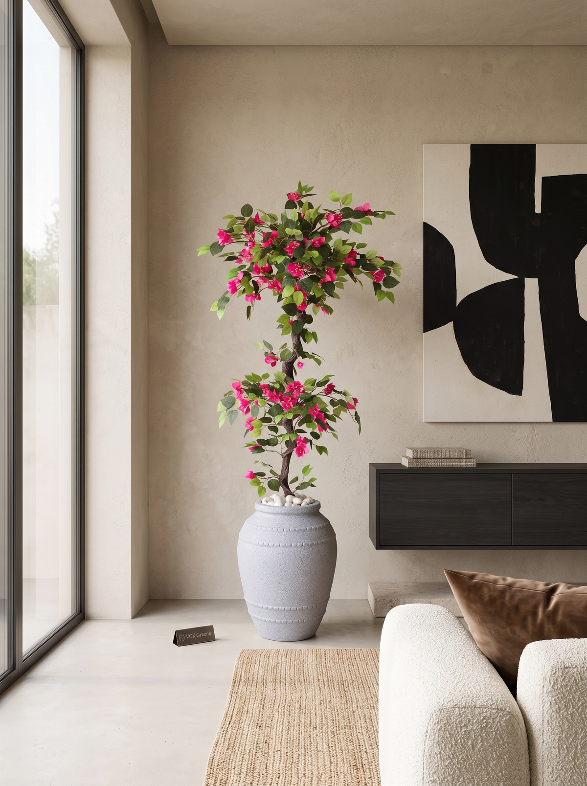 Artificial Pink Bougainvillea Tree 5ft