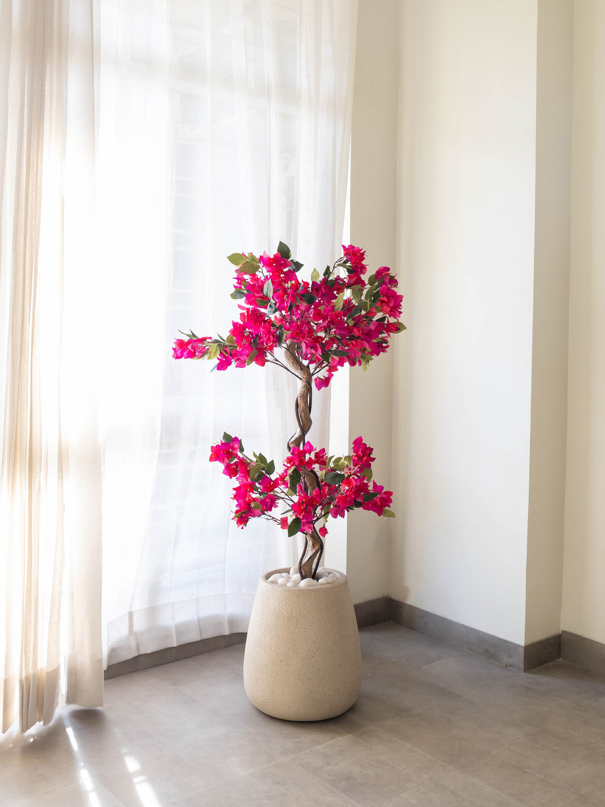 Artificial Pink Canopy Bougainvillea Tree 4ft