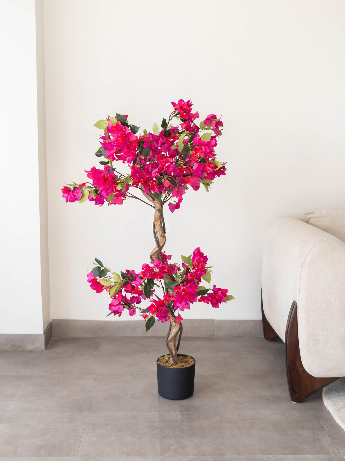 Artificial Pink Canopy Bougainvillea Tree 4ft
