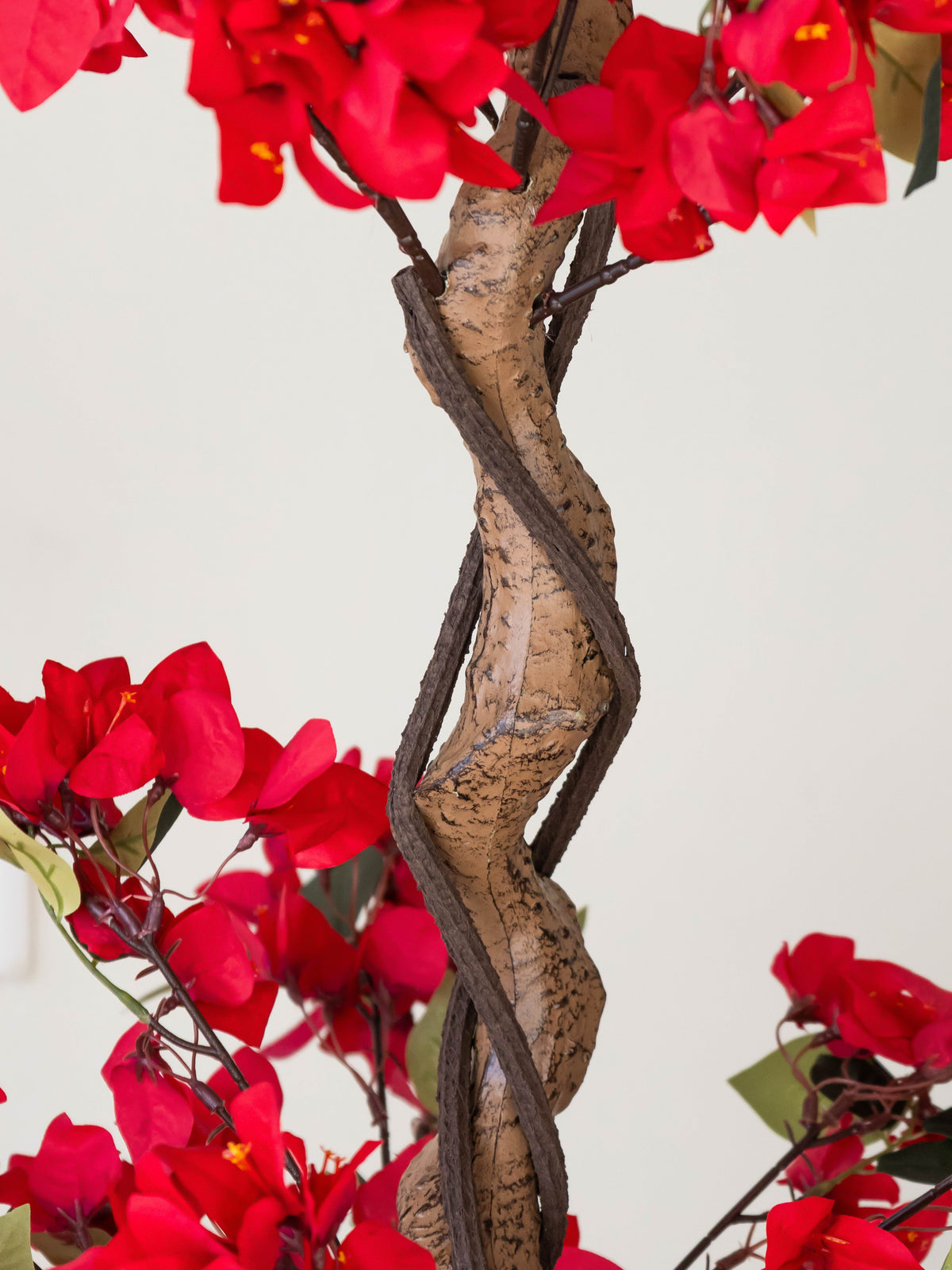 Artificial Red Canopy Bougainvillea Tree 4ft