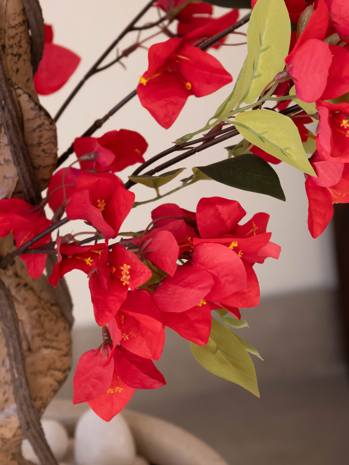 Artificial Red Canopy Bougainvillea Tree 4ft