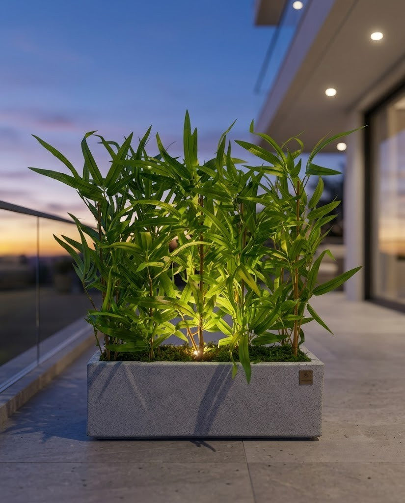 Artificial Bamboo Plant with Pot 2ft
