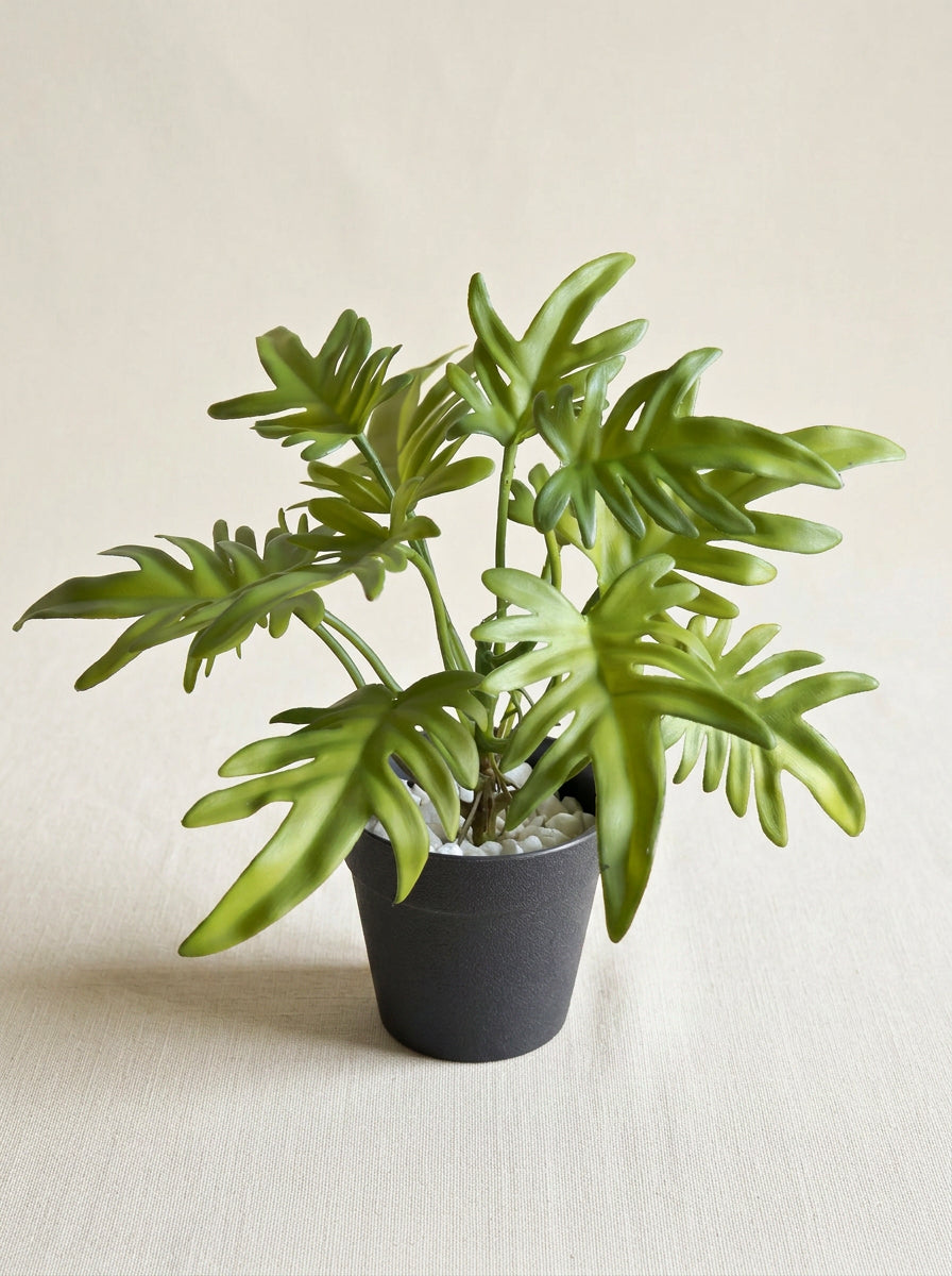 Artificial Philodendron Leaf Table Top