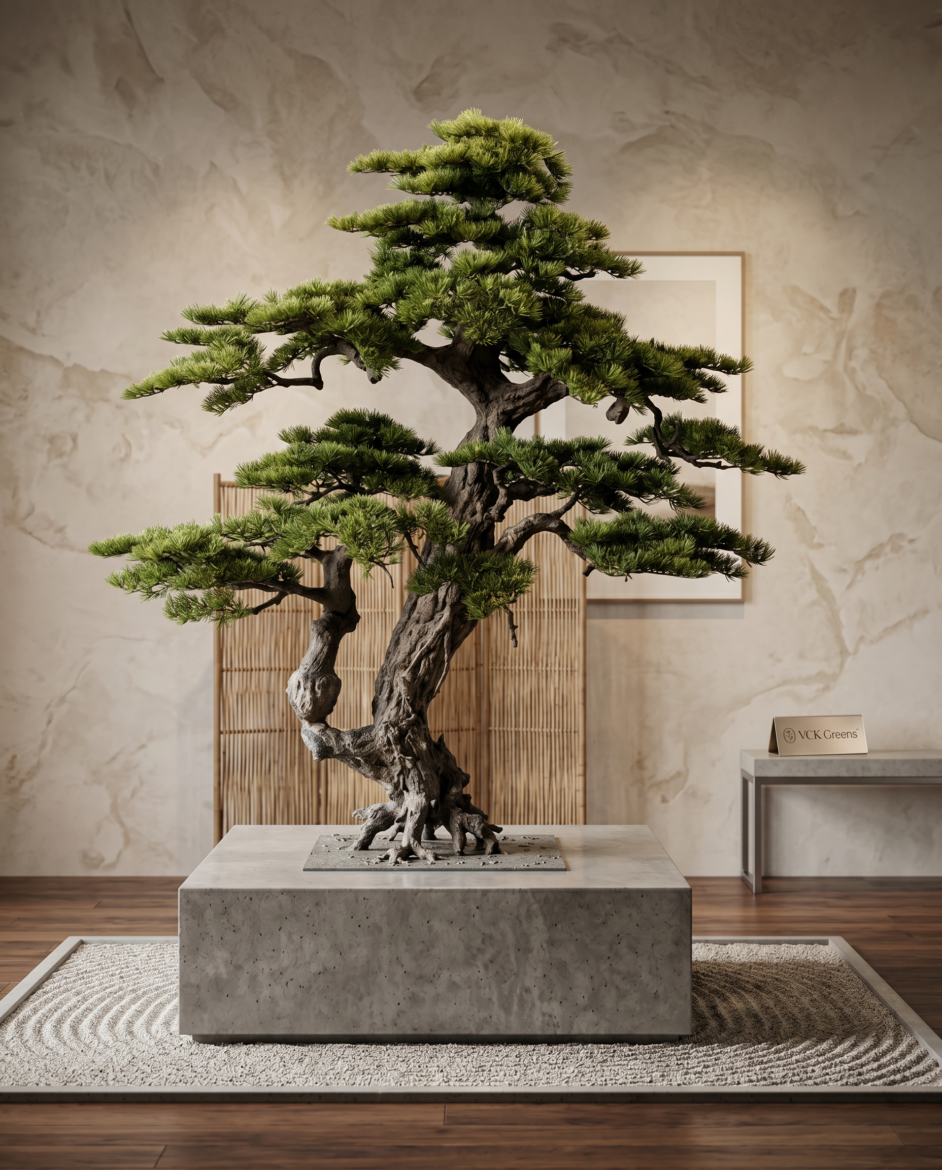 Artificial Kyoto Grand Pine Bonsai 6ft