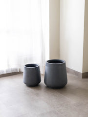 Sierra Grey Polymer Pot