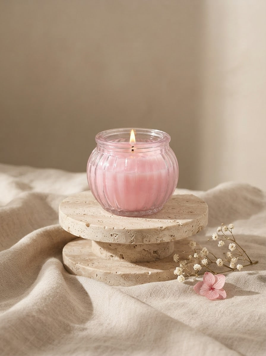 Pastel Glow Scented Candle (Set of 4)