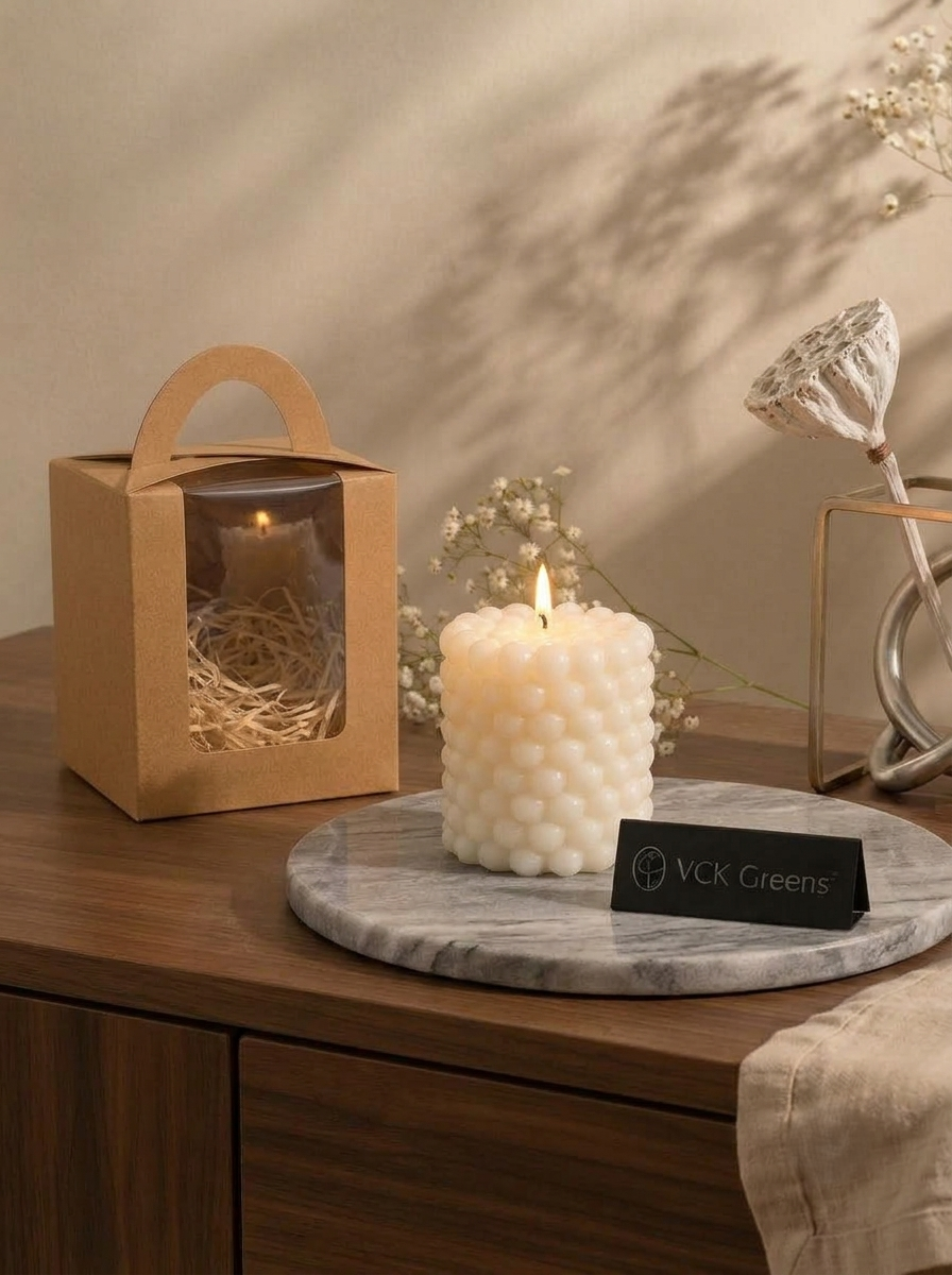 Pearl Bloom Scented Wax Candle