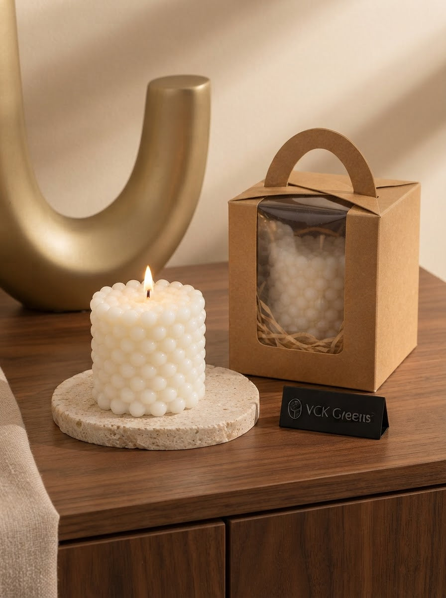 Pearl Bloom Scented Wax Candle