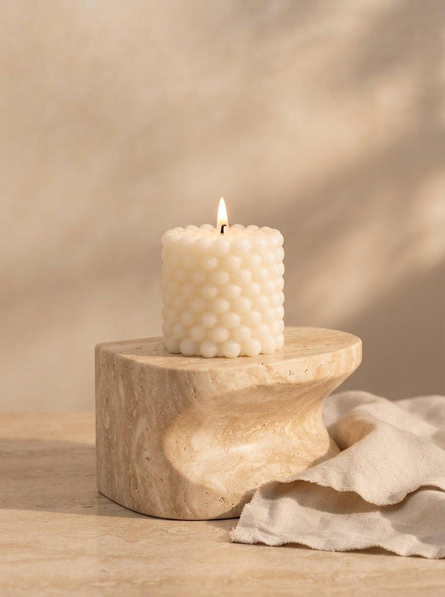 Pearl Bloom Scented Wax Candle