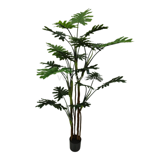Artificial Cut Leaf Plant 6ft With Pot
