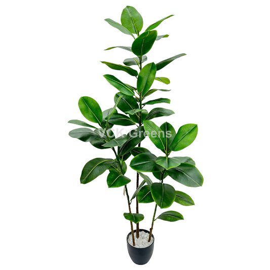 Artificial Rubber Plant 5ft With Pot