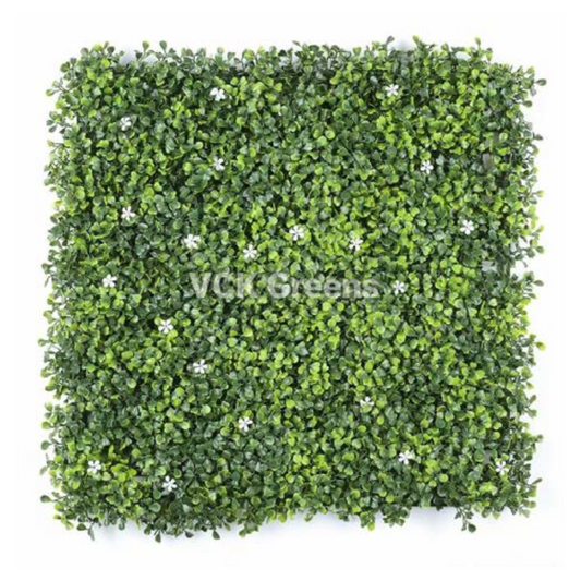 Artificial Boxwood Hedge Vertical Panel (50cm X 50cm,2.6sqft)