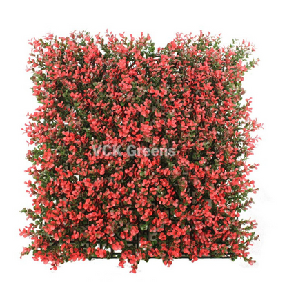 Artificial Colorful Leaves Vertical Garden Panels (50X50cm, 2.6sqft)