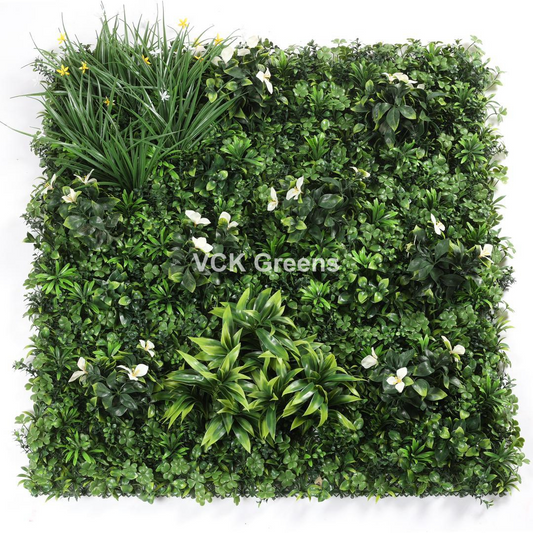 Artificial UV Vertical Green Wall Panel (1mtrX1mtr,10.76sqft)