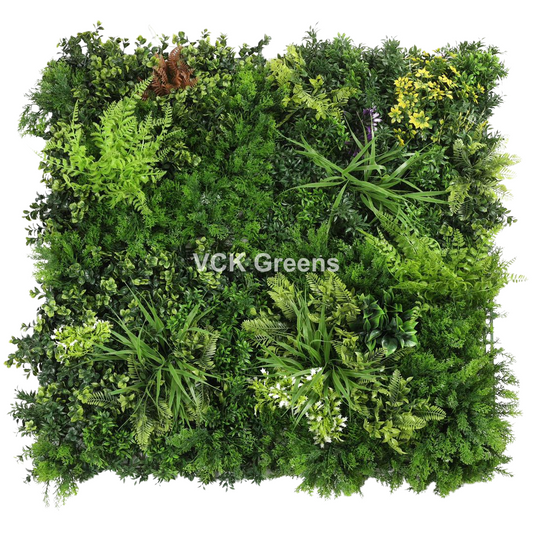 Artificial UV Vertical Green Wall Panel (1mtrX1mtr,10.76sqft)