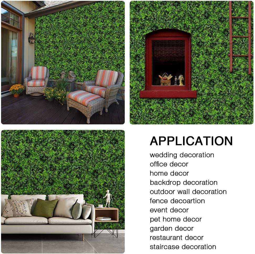 Artificial Premium Green Wall Panel (1mtrX1mtr,10.76sqft)