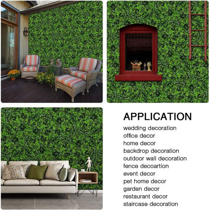 Artificial Premium Green Wall Panel (1mtrX1mtr,10.76sqft)