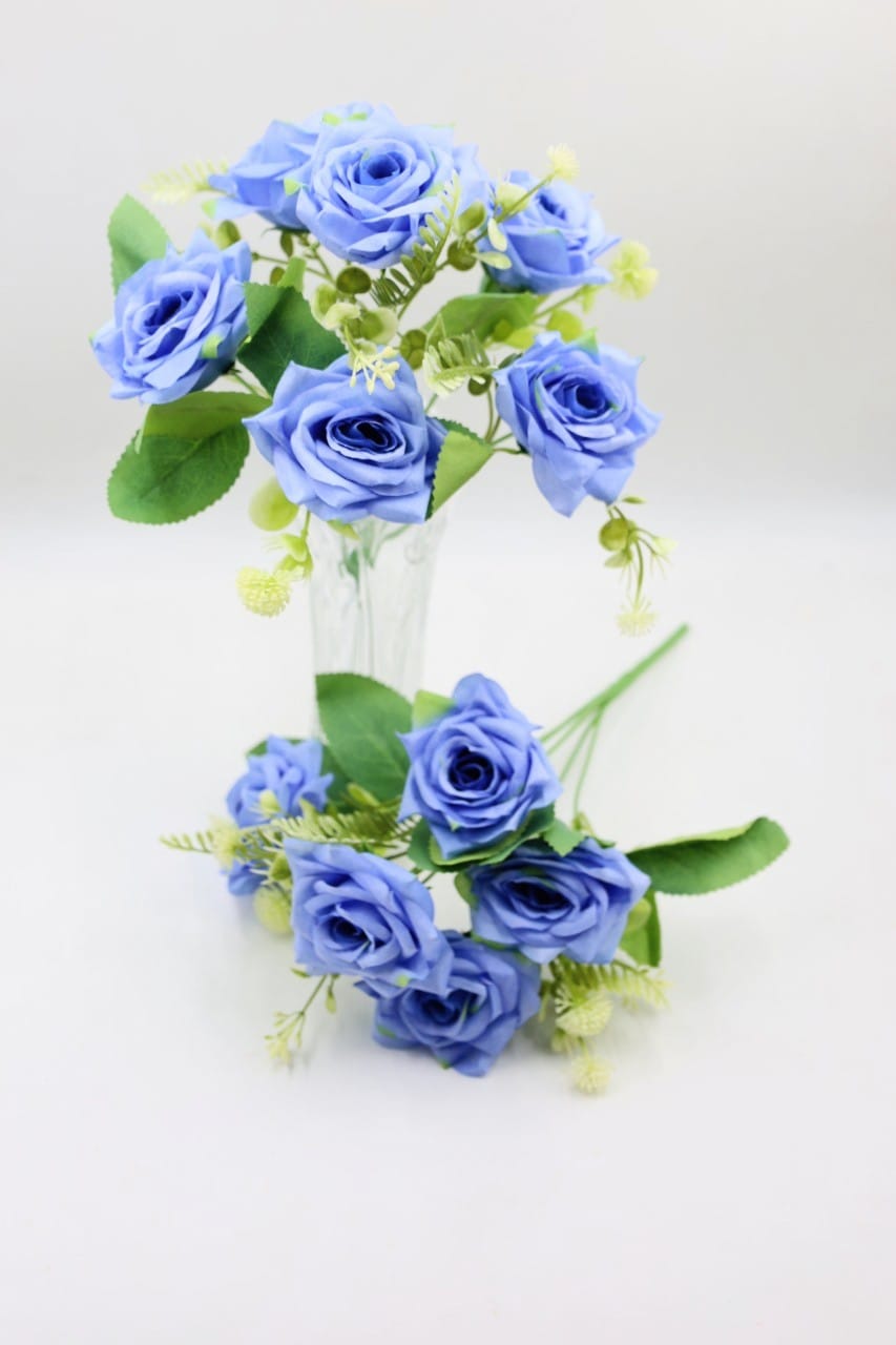 Artificial Essence of Rose flower Bunches 35cm