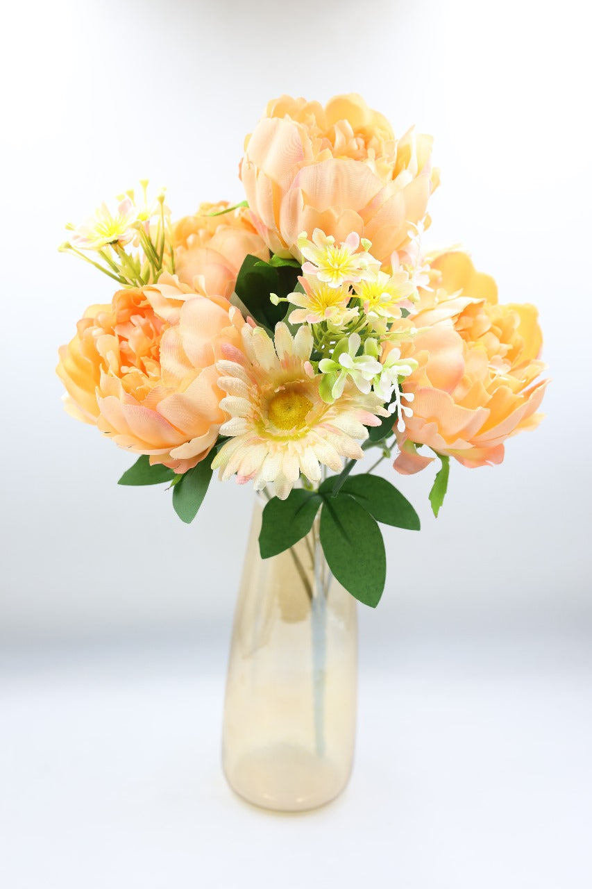 Artificial Peony Zebra flower with Fillers 45cm/1.6ft