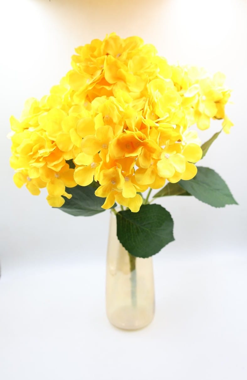 Artificial Hydrangea Flower Bunch 43cm