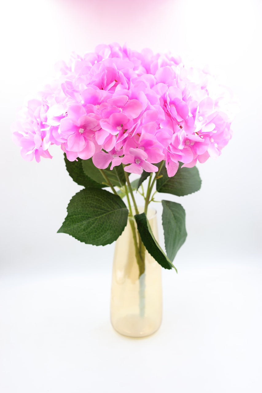 Artificial Hydrangea Flower Bunch 43cm
