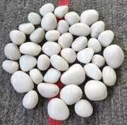 Polished Pebble Stones White (60pc)