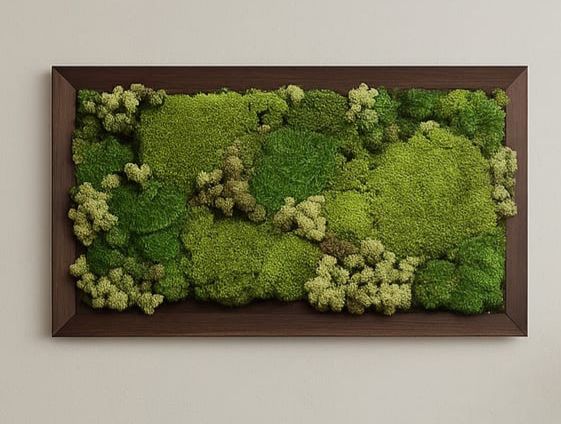 Preserved Moss Wall Panel 12 Inch X 24 Inch