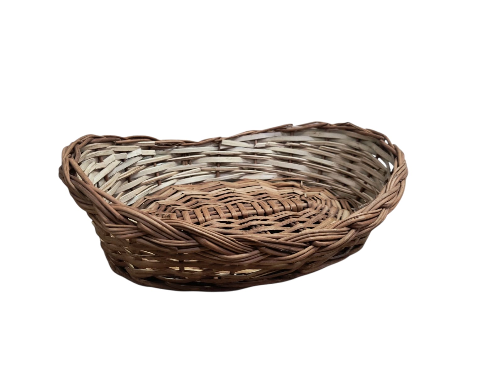 Handcrafted Natural Wicker Basket